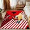 Buccaneers Team Spirit Rug Game Carpet, Floor Mat for Bedroom Living Room Entryway Rug, Home Decor Idea Gift for Christmas Birthday