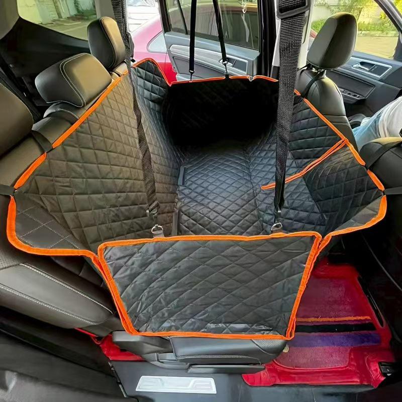 Waterproof & Wear-Resistant Rear Seat Pet Mat for Cats and Dogs