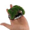 Simulated Artificial Antique Barrels Creative Reptile Hiding Cave Crafts Moss Broken Bucket  Home