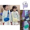 Childrens Casual Canvas Letter Shoulder Bag For Kindergarten Kids With Loadreducing Design