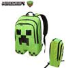 Unisex Minecraft Creeper Rucksack Perfekter Schülerrucksack Mit Mehreren Fächern Und Sortierbaren Gegenständen
