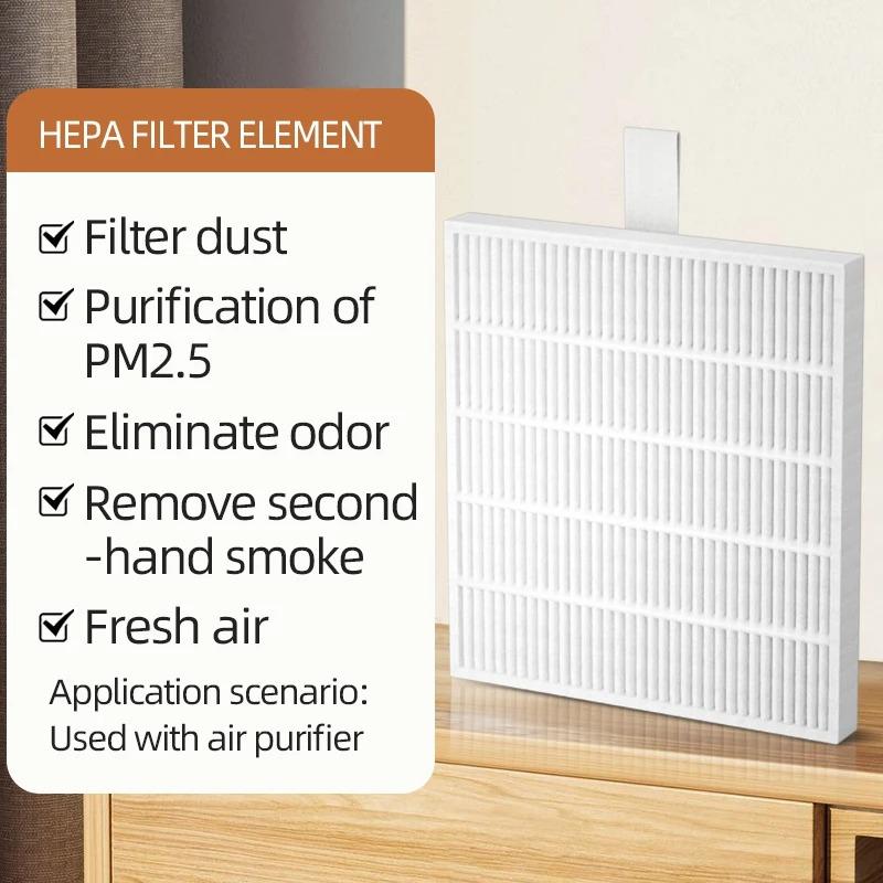 Desktop Air Purifier With HEPA Filter Portable Air Cleaner Odor Remover Air Freshener for Car Bedroom Office Mini Air Purifier