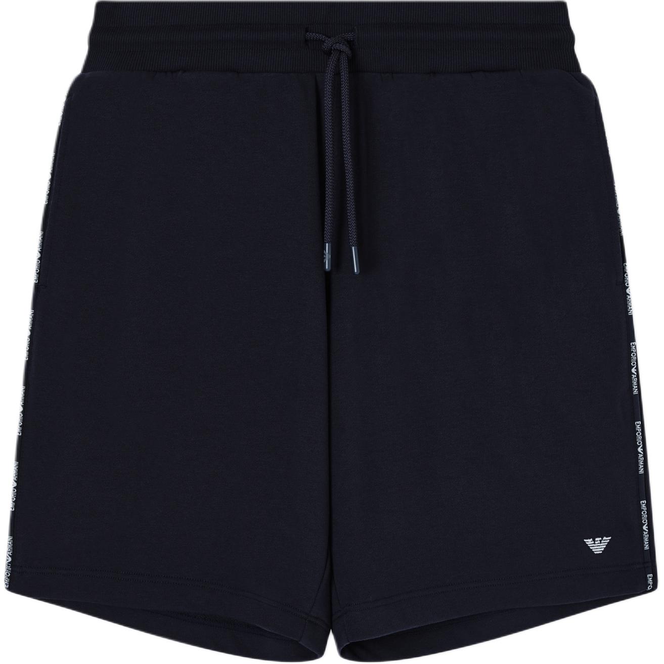 

Emporio Armani Однотонные повседневные шорты с вышитым логотипом и кулиской для мужчин bottoms EM000495-AF18887-UB102 S