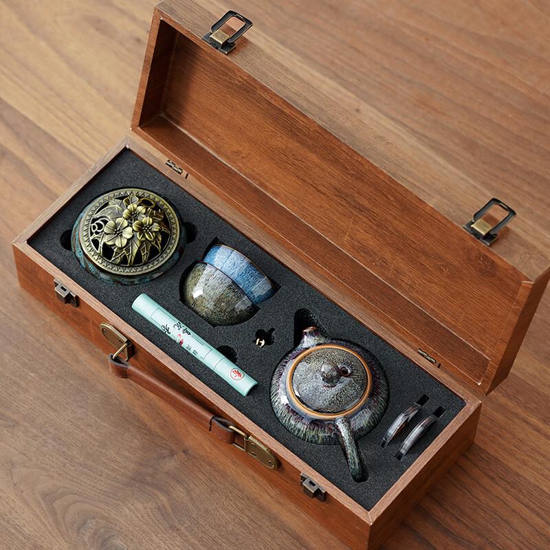 GOWKE Forbidden City Junyao Ceramic Kung Fu Tea Set