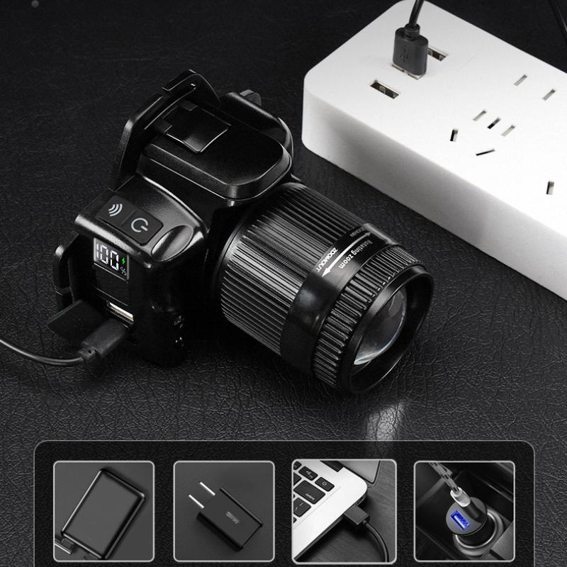 Head Led Light HeadLight Rechargeable Head Torch Light Led Head Work Flashlight Super Bright Waterproof Headlamp for Hunting