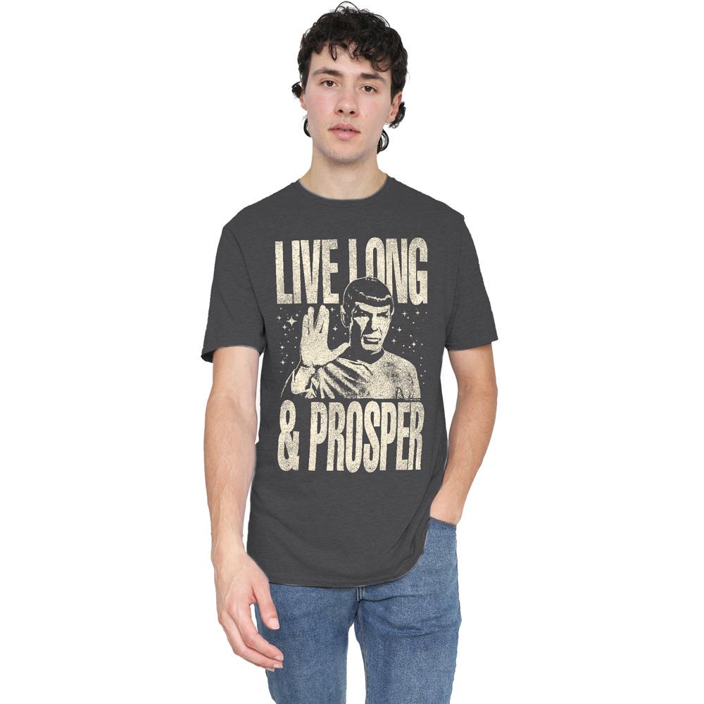 Star Trek: The Original Series Unisex Adult Prosper Spock T-Shirt