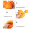 2/3/5Pcs Stress Relief Ugly Orange Toy Decompression Dekopon Stress Ball Anti-anxiety Simulation Fruit Squeeze Sensory Fidget Toy