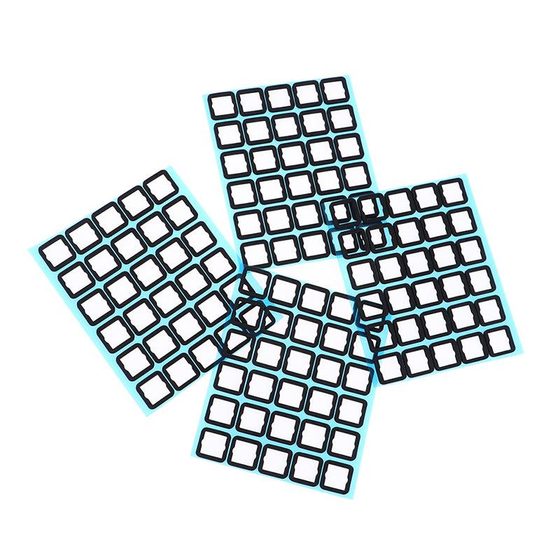 120Pcs/Pack Mechanical Keyboard Switch Pad Film Foam Positioning Plate Foot Pad