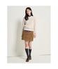 Binpolmen Unisex Cotton Cable Knit Ivory