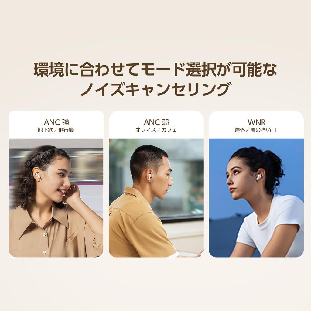 [VGP 2024 Summer Award Winner] 1MORE Q30 Wireless Earbuds with 42dB Noise Cancellation, 30 Hours of Playback, Bluetooth 5.3, 3D Audio, Ambient Sound