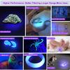 30W UV Flashlight 365nm Ultra Violets Blacklight UV Lamp Pet Dog Stains Detector Banknote Inspect Hunting Blood Tracking Light