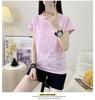 Women's Quick-Dry Camouflage Sports Set – Ice Silk Short Sleeve Top & Shorts