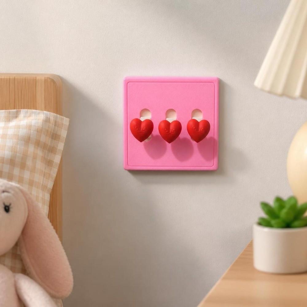 Kreative Lichtschalter-Schutzabdeckungen Selbstklebende Konsolenförmige Schalterabdeckung Kinderzimmer