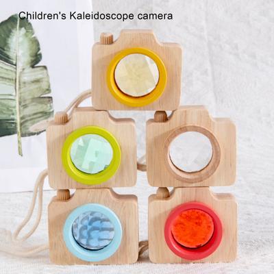 Colors Cognition Small Useful with Hanging Rope Camera Molding Classic Kaleidoscope Toy Kids