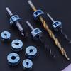 Woodworking Drill Stop Collar Set 5mm-11mm Drilling Bit Depth Stopper Ring Zinc Alloy High Quality