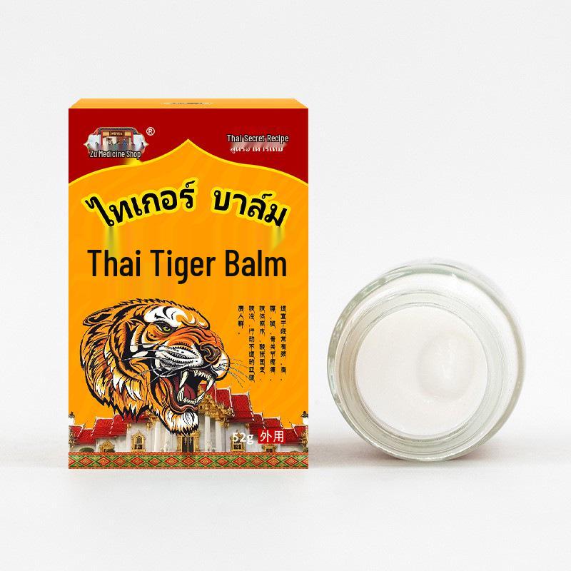 Thailand Tiger Bone Penetrating Balm: Neck, Shoulder, Waist, Leg Pain Relief & Joint Massage Therapy with Heat.