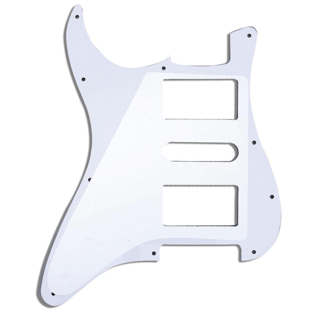 Musiclily Pro HSH Pickguard for Stratocaster Electric Brown Tortoiseshell Set 11-Hole ST-Type USA/Mexico Guitars, 4-Piece