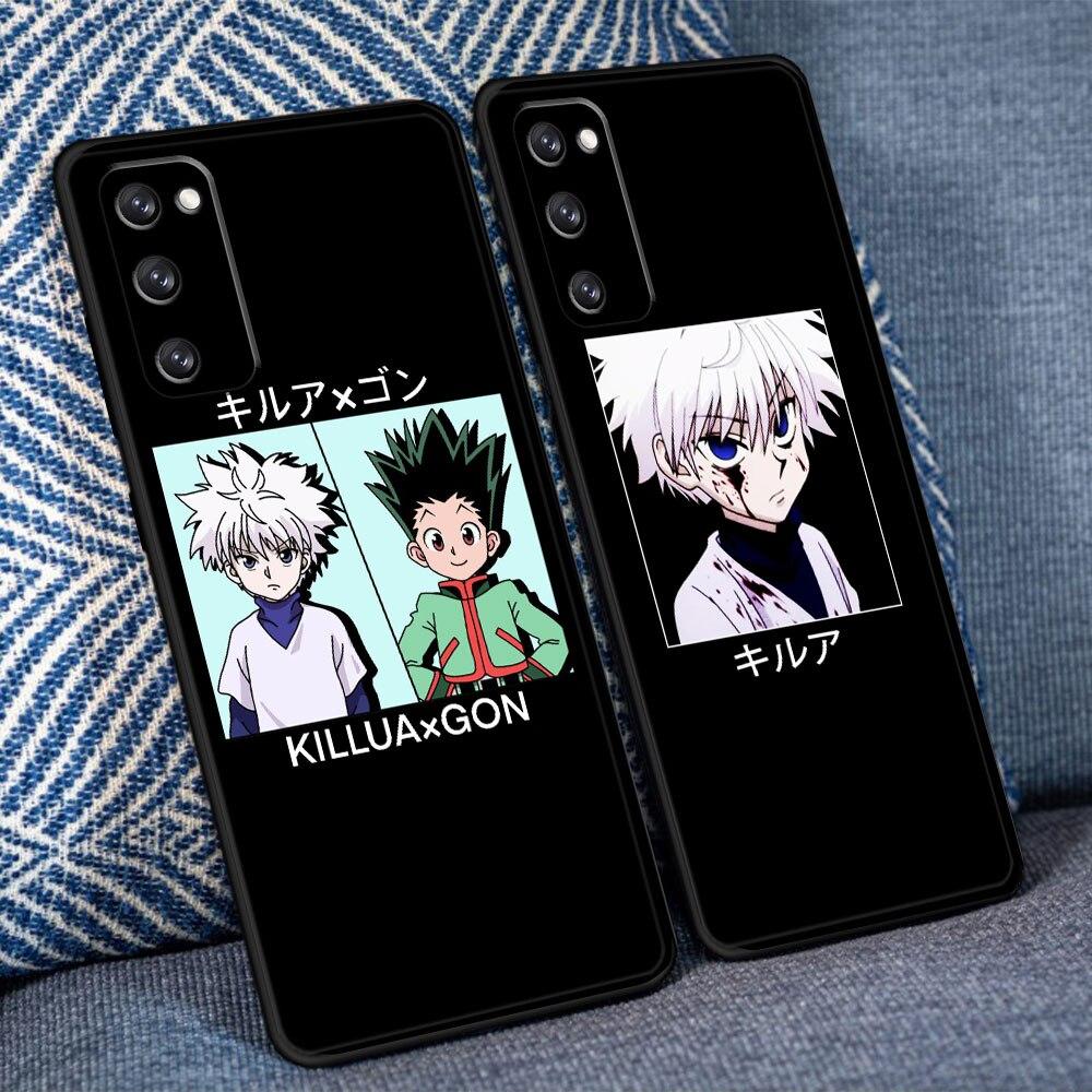 Custodia sottile ufficiale Anime Hunter X hunter per Samsung Galaxy S21 Plus S22 Ultra 5G S8 S10e S20 FE 2022 S9 S7 S10