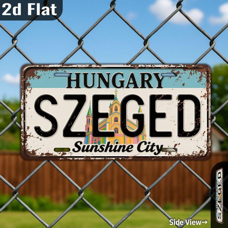 Retro Metal Aluminum Signs for Garage Yard Garden Cafe Bar Decor