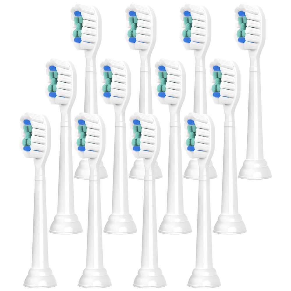 Replacement Toothbrush Heads Compatible with Philips Sonicare Electric Toothbrush Brush Head 1100 2100 4100 5100 5300 6100 7500