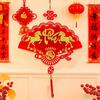 Vietnamese Spring Festival Hanging Ornament Chinese New Year  Home Decoraiton Year Of The Horse Wall Hanging Pendants