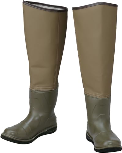 PROX PX346L Freestanding Knee-High Waders (Felt), Large, Fishing Waders