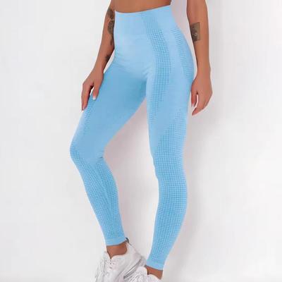 Yüksek Bel Dikişsiz Yoga Tayt Kadın Egzersiz Koşu spor pantolonları Push Up Kalça Spor Salonu Tayt Tayt