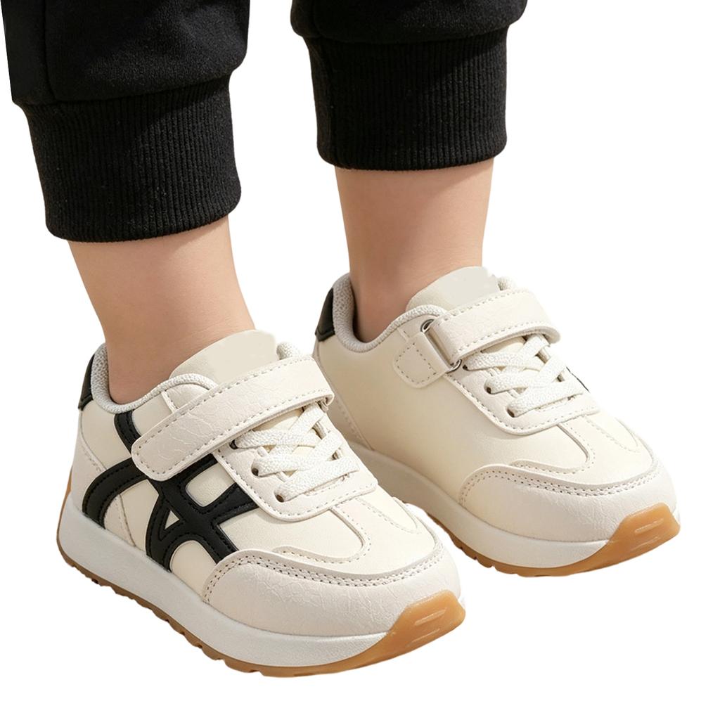 Toddler Soft Sole Walking Shoes Lightweight Non-Slip Baby Sneakers Hook and Loop Closure Flexible Sole Infant First Walker Shoes
