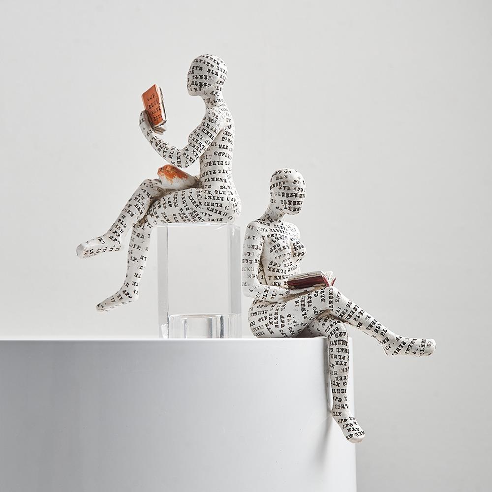 Humanoid sculptures & figurines Home Decoration statues and statues Mummy Figure Sculpture Living Room Decor Office Ornaments