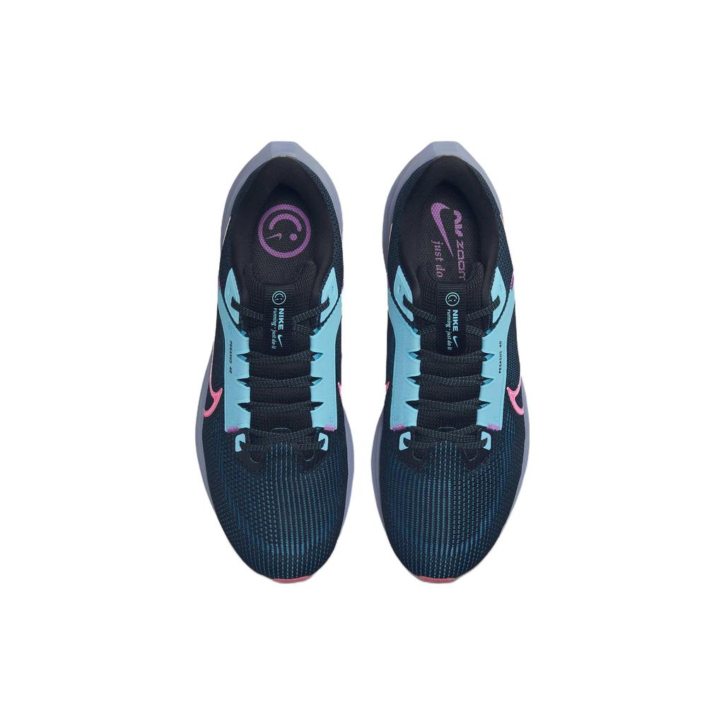 Nike Air Zoom Pegasus 40 SE Black Hyper Pink Men Sneakers Green-Abyss Baltic-Blue FB7180-001
