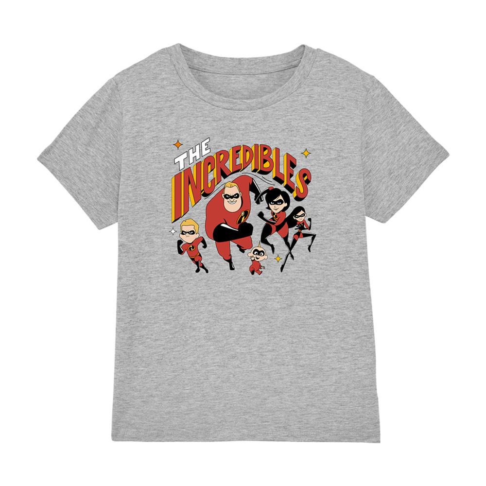 The Incredibles Boys Family Heather T-Shirt