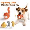 Cartoon Squeaky Latex Dog Toy Slow Rebound Chew Toy Cute Pet Teething Toy  Dog Amusing Oneself