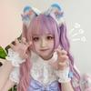Handmade Fun Cosplay Headpiece Wolf-Ears Halloween Party Role Play Headband