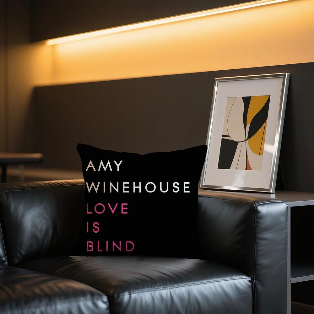 

Singer A-Amy W-Winehouse cushion cover Comfortable and soft bedding skin friendly leisure sofa car office pillowcase 30cmx30cm