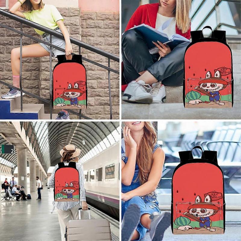 Travel Laptop Backpack, Fits 15.6 Inch Notebook, with Multiple Organizational Compartments for Teen Student Business Work K747