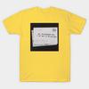 Asian Size Men Print T-shirt Will You Remember Postcard (2) No-Cut Heat Transfer Print Cotton Tshirt
