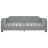 Daybed Light Grey 90x190 Cm Fabric