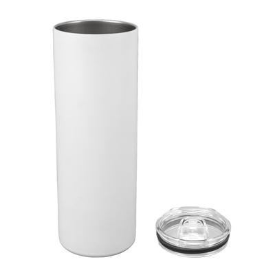 Sublimační hrnek Svítící prázdný tumbler 600ml 304 Nerezová ocel Dvojstěnný Izolovaný Vakuově Štíhlý