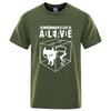Men's T-shirt Top Quality Schrodinger's Cat Print Summer Short Sleeve Men T Shirt Casual The Big Bang Theory Mens Tshirt