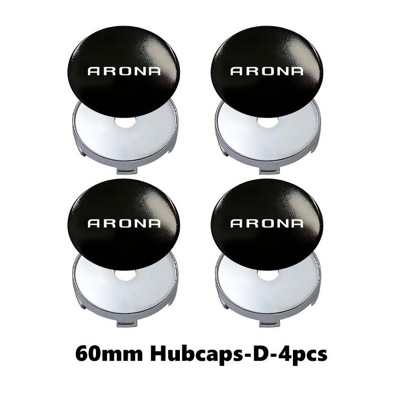 

For Seat 4pcs 56/60mm Car Wheel Center Hub Caps Emblem Stickers Tire Rim Covers Auto Accessories CUPRA Altea Leon 5f Ibiza 6j