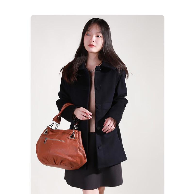 

Anlom Women s Winter Wool Blend Lapel Overcoat 2XL (175)