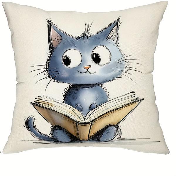 

Богемная 3D Наволочка с черным котом Чехол для подушки Декор для дома Спальня Гостиная Домашнее украшение Молния Стирающийся Быстрая доставка 40x40cm 16x16in