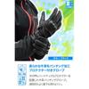 Daytona Motorcycle Gloves, Summer, Mesh, Hard Protector, Smartphone Compatible, Cowhide Leather, Perforated, Protector Gloves, HBG-130, Black, XL
