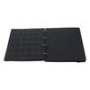 Black Pin Display Binder Felt Page Pin Binder for Cleectors Enamel Pin Display Book