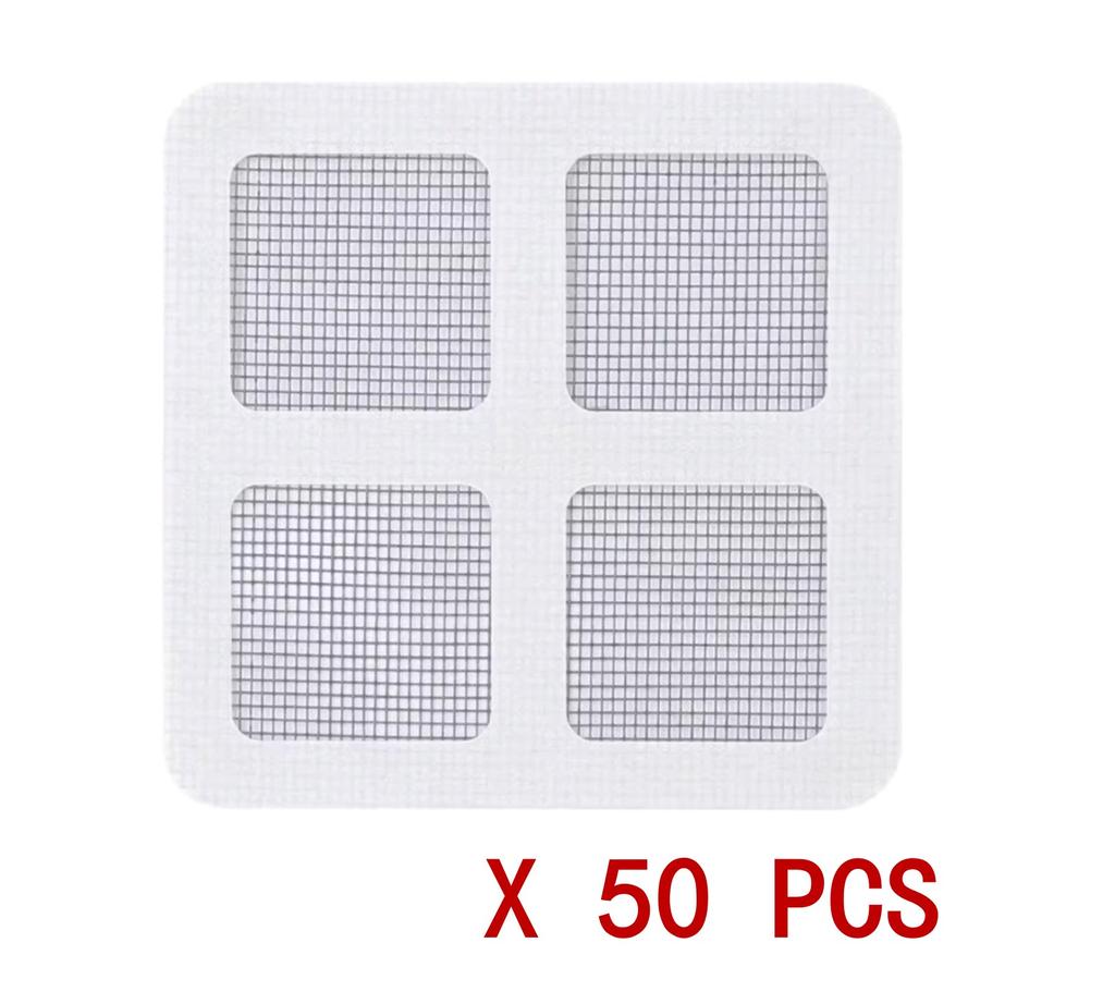 5/10/20/50/100Pcs Disposable Floor Drain Sticker Shower Hair Catcher Cover Sink Strainers Hair Filters Bathtub Mesh Sticker