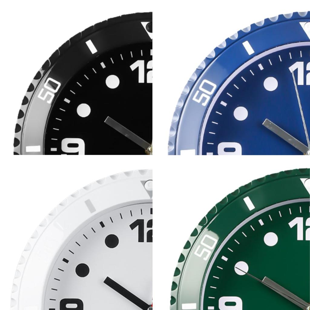 Wristwatch Style Wall Clock Khaki Green