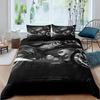 Dirt Bike Motorbike Duvet Cover Motocross Racer Bedding Set Boys Motorcycle Extreme Sports Quilt Cover Polyester Comforter Cover