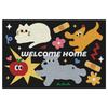 Outdoor Non Slip Dirt Trapping Doormat Stain Resistant Absorbent Entryway Home Floor Mat