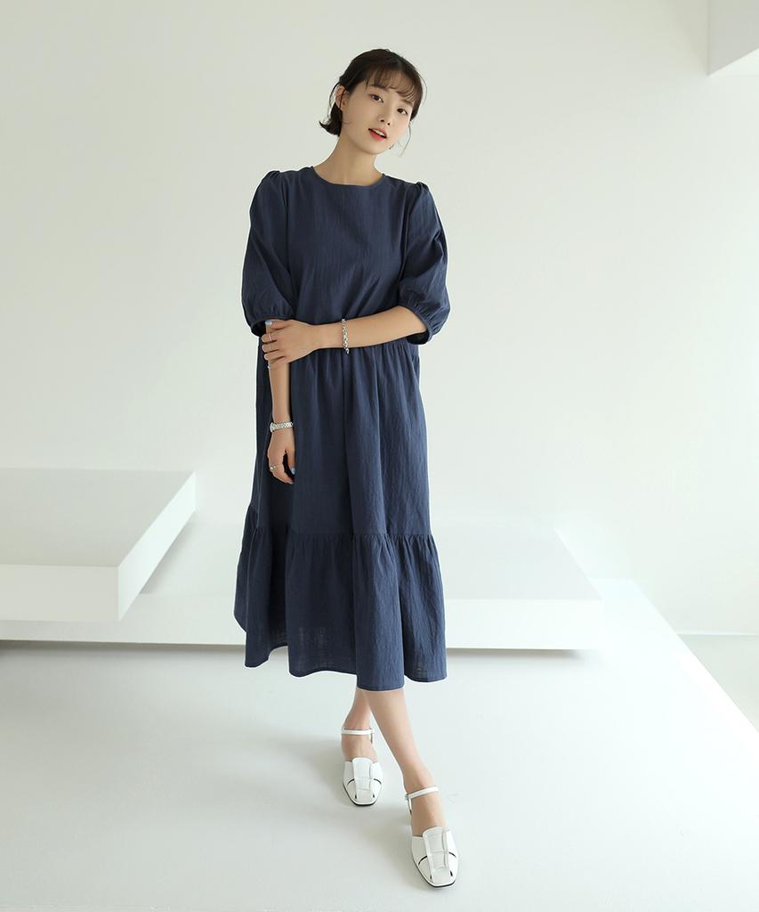 Ppaeppae Cotton Maxi Long Dress