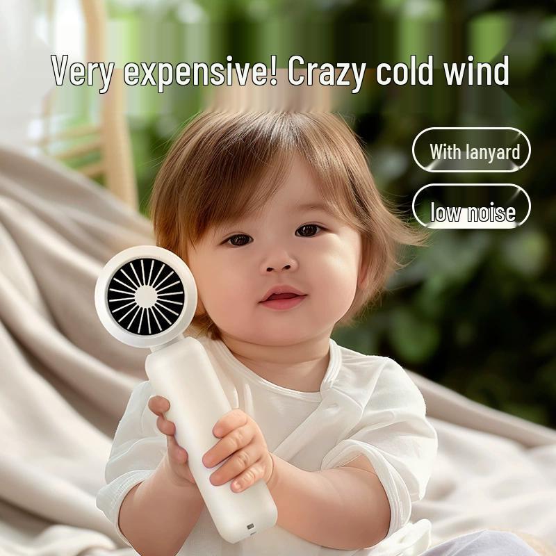 Portable Handheld USB Digital Display Fan